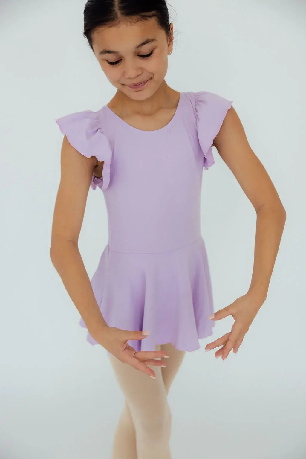 Lavender S/S Twirl Leotard - Mila & Rose ® - Flyclothing LLC