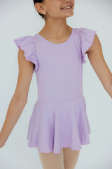 Lavender S/S Twirl Leotard - Mila & Rose ® - Flyclothing LLC