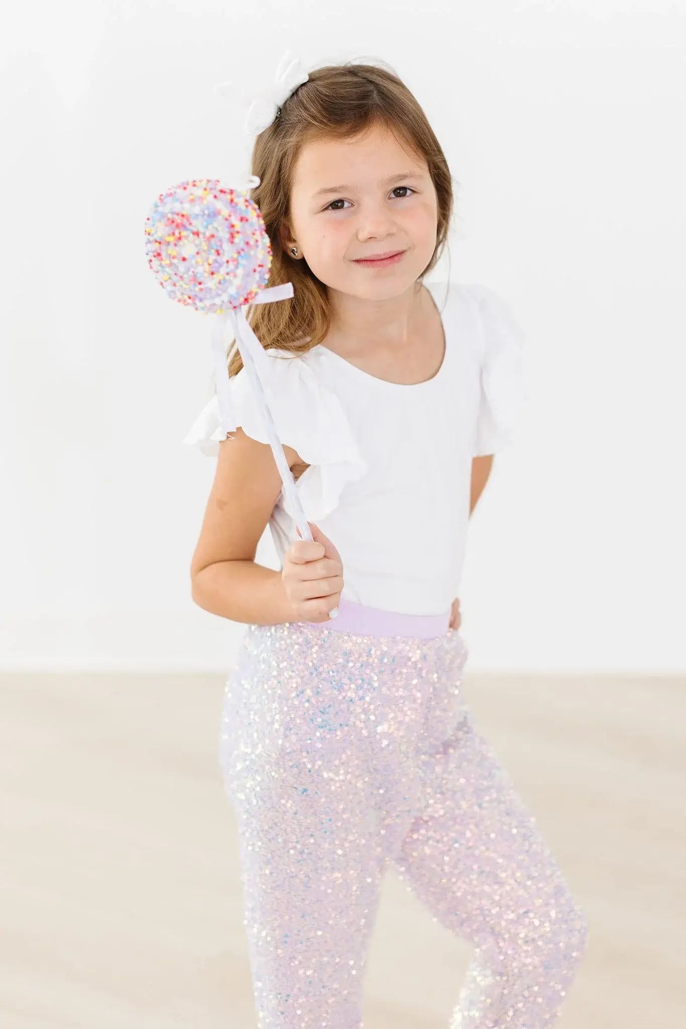 Lavender Sequin Joggers - Mila & Rose ® - Flyclothing LLC