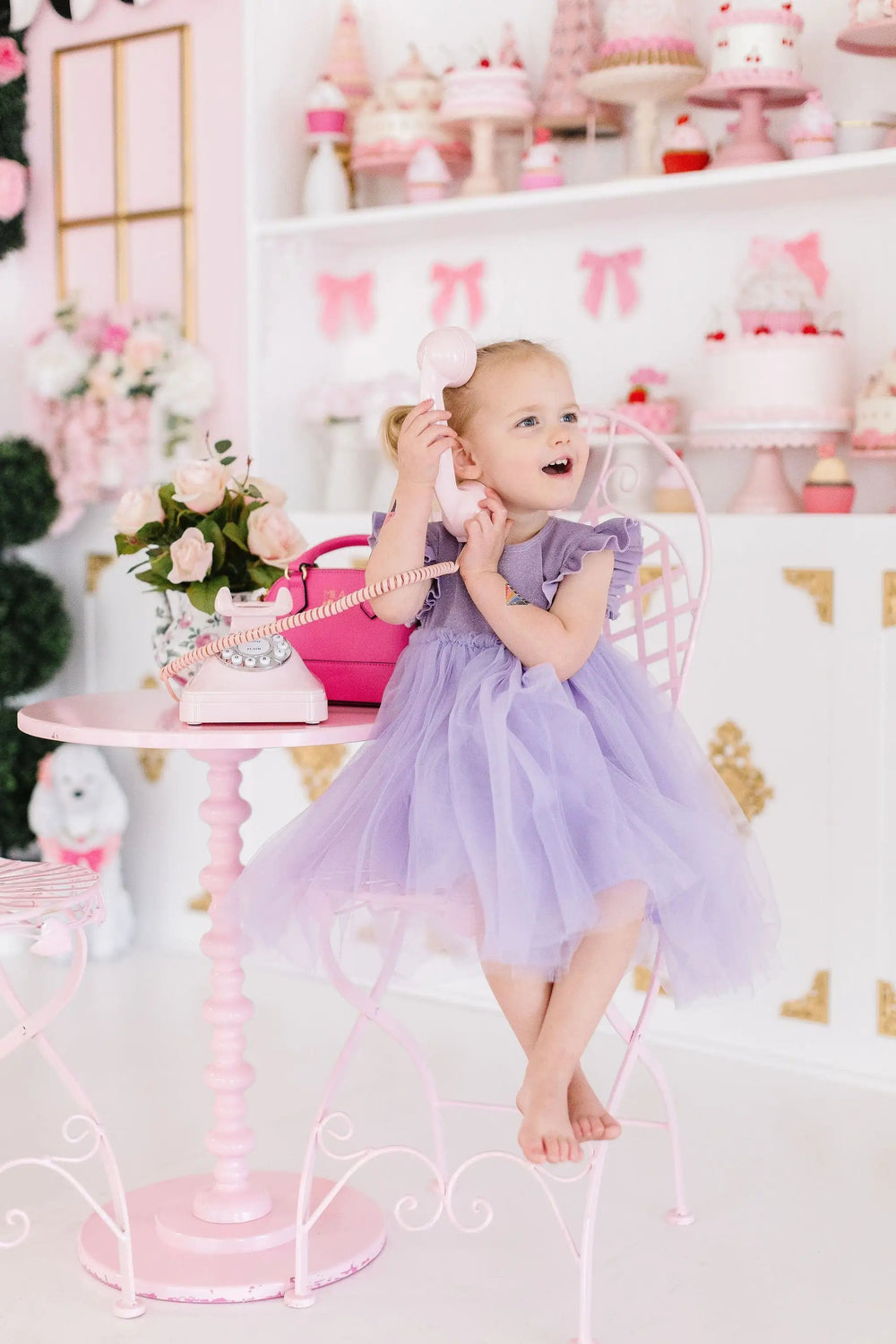 Lavender Shimmer Tutu Dress - Mila & Rose ®