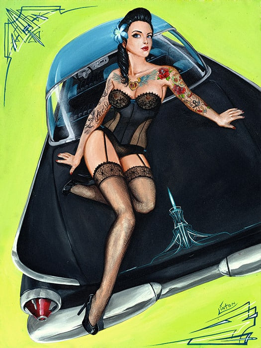 Black Market Art Company Lead Sled Print