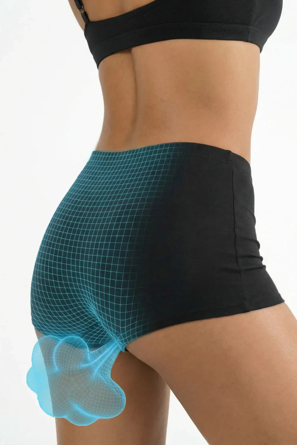 The Threat Level Midnight | Black Fart Proof Boyshort Underwear - Shinesty - Flyclothing LLC