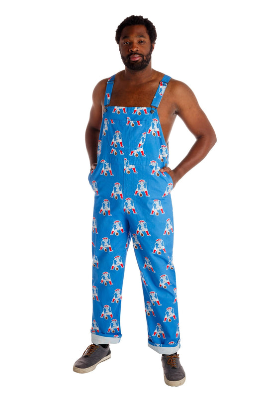 The New England Patriots | Unisex NFL Overalls - Shinesty