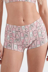 The All Day | Rosé Wine Modal Boyshort Underwear