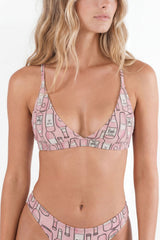 The All Day | Rosé Wine Boob Hammock™ Triangle Bralette