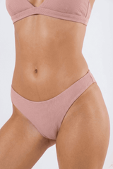 The Bell Pep | Red Chambray Seamless Thong - Shinesty - Flyclothing LLC