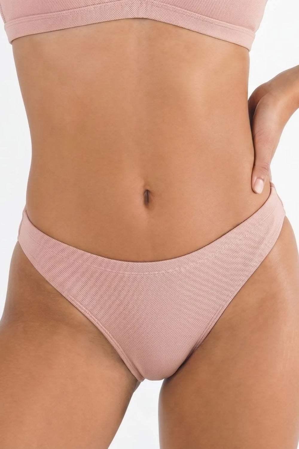 The Bell Pep | Red Chambray Modal Bikini Underwear - Shinesty - Flyclothing LLC
