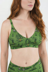 The Full Bush Bush Club | Naughty Landscaping Boob Hammock™ Plunge Bralette - Shinesty - Flyclothing LLC