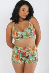 The Need For Seed | Seed Packet Boob Hammock™ Plunge Bralette - Shinesty - Flyclothing LLC