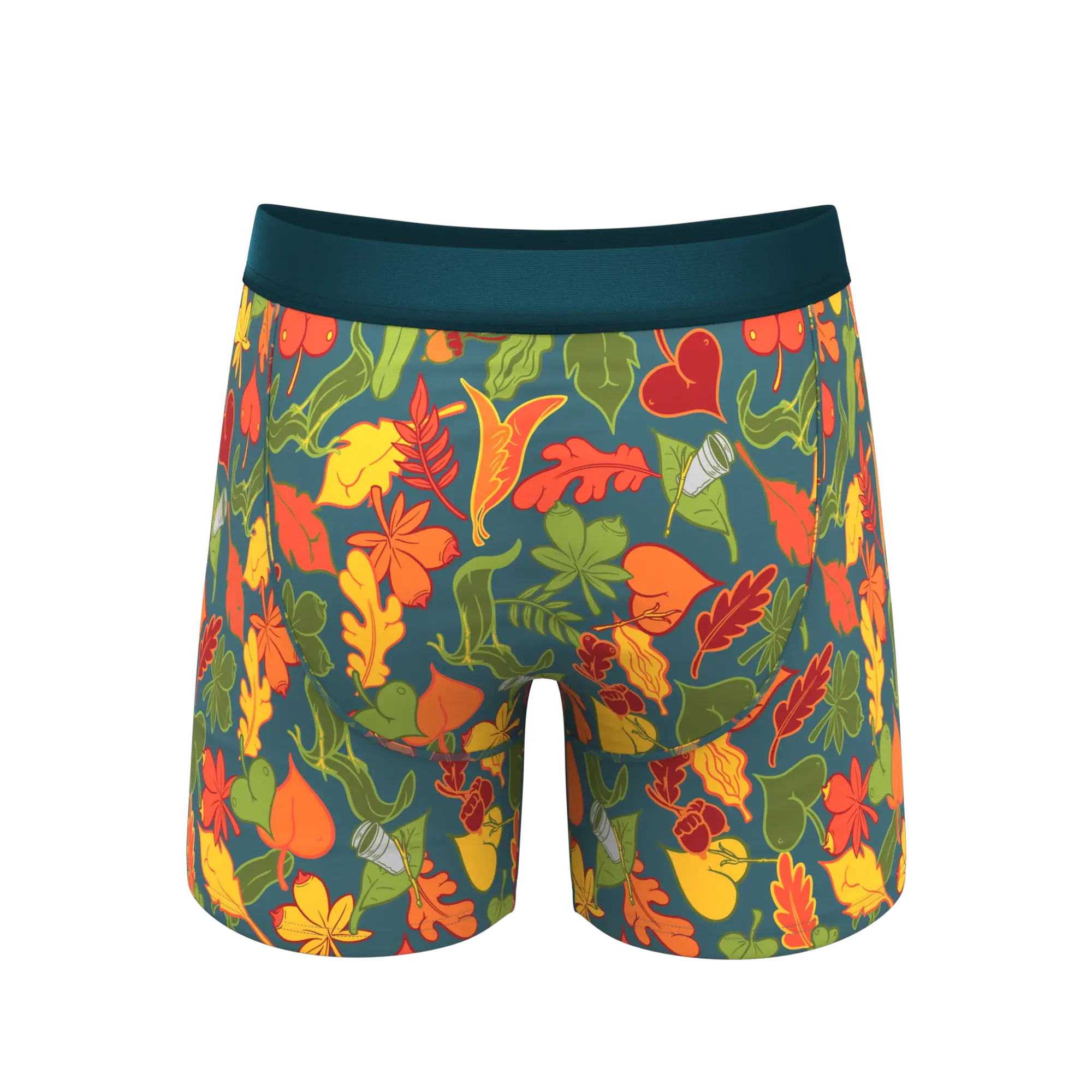 The Leaf Peeps | Naughty Leaves Ball Hammock® Pouch Underwear - Shinesty - Flyclothing LLC