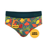 The Leaf Peeps | Naughty Leaves Ball Hammock® Pouch Underwear Briefs - Shinesty - Flyclothing LLC