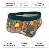 The Leaf Peeps | Naughty Leaves Ball Hammock® Pouch Underwear Briefs - Shinesty - Flyclothing LLC