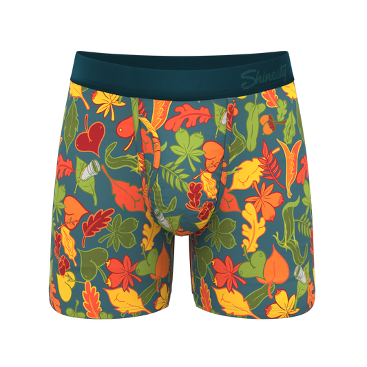 The Leaf Peeps | Naughty Leaves Ball Hammock® Magnum Big Pouch Underwear