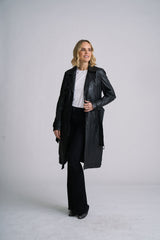 Leah CF Leather Trench - mauritiusleather - Flyclothing LLC