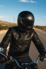 Pioneer - Mens Premium Leather Jacket - Unik Just for Bikers - Flyclothing LLC