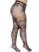 Butterfly Fishnet Tights