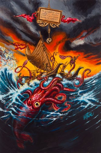 Black Market Art Company Legend Of Laka Print
