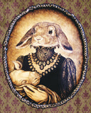 Black Market Art Company Leibchen and Unicorn Print