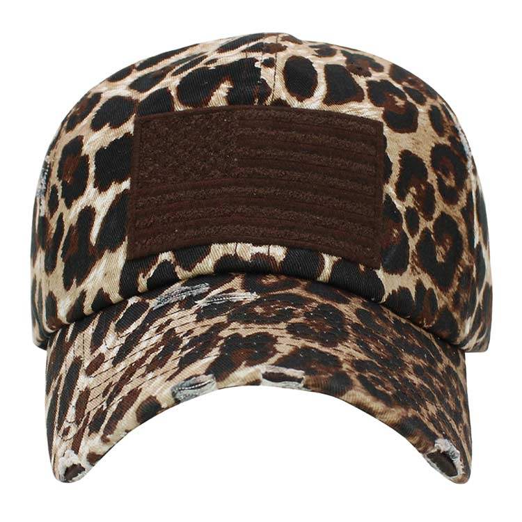 American USA Flag Vintage Baseball Cap - Madeline Love - Flyclothing LLC