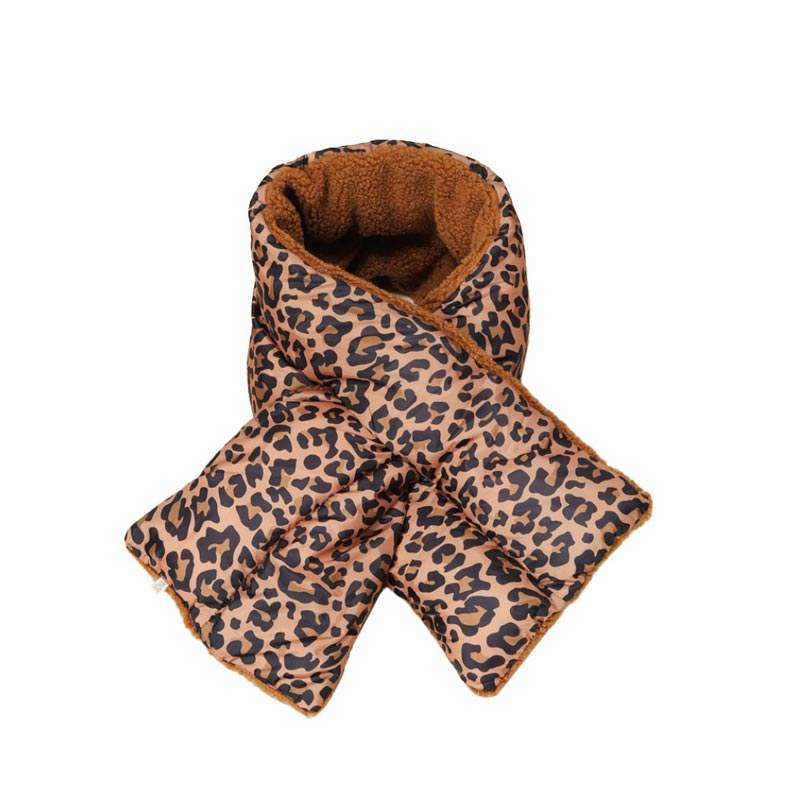 Reversible Puffer Sherpa Pull Through Scarf - Madeline Love - Flyclothing LLC