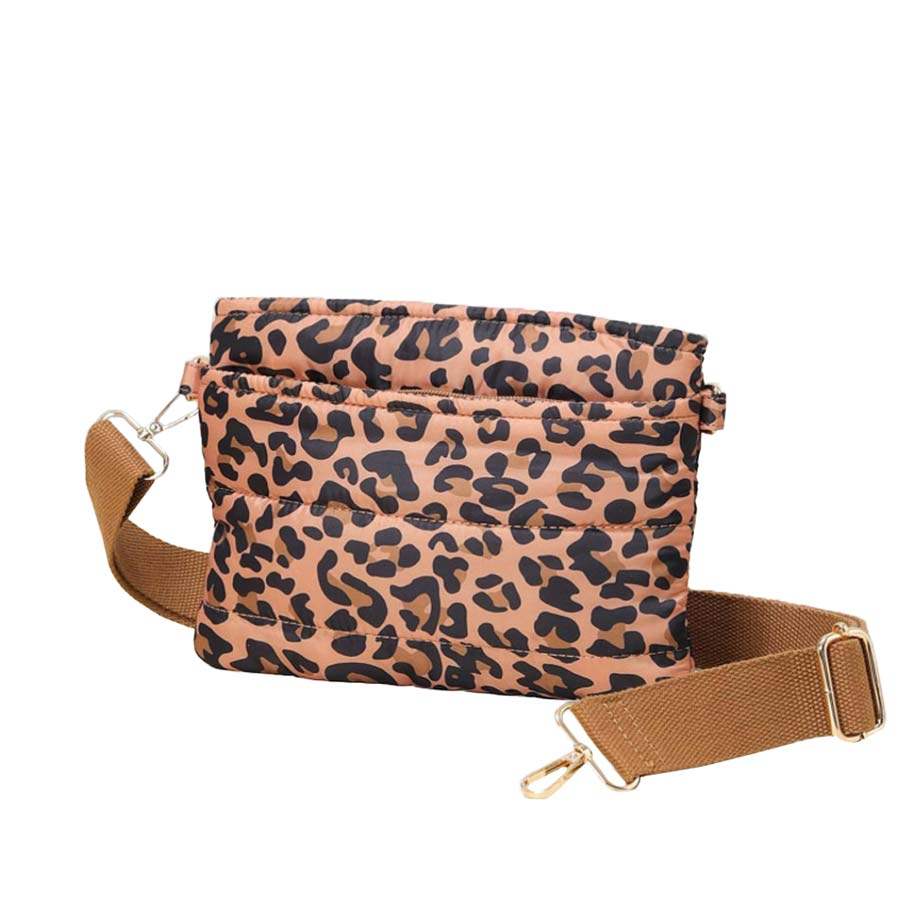 Solid Puffer Crossbody Bag - Madeline Love - Flyclothing LLC