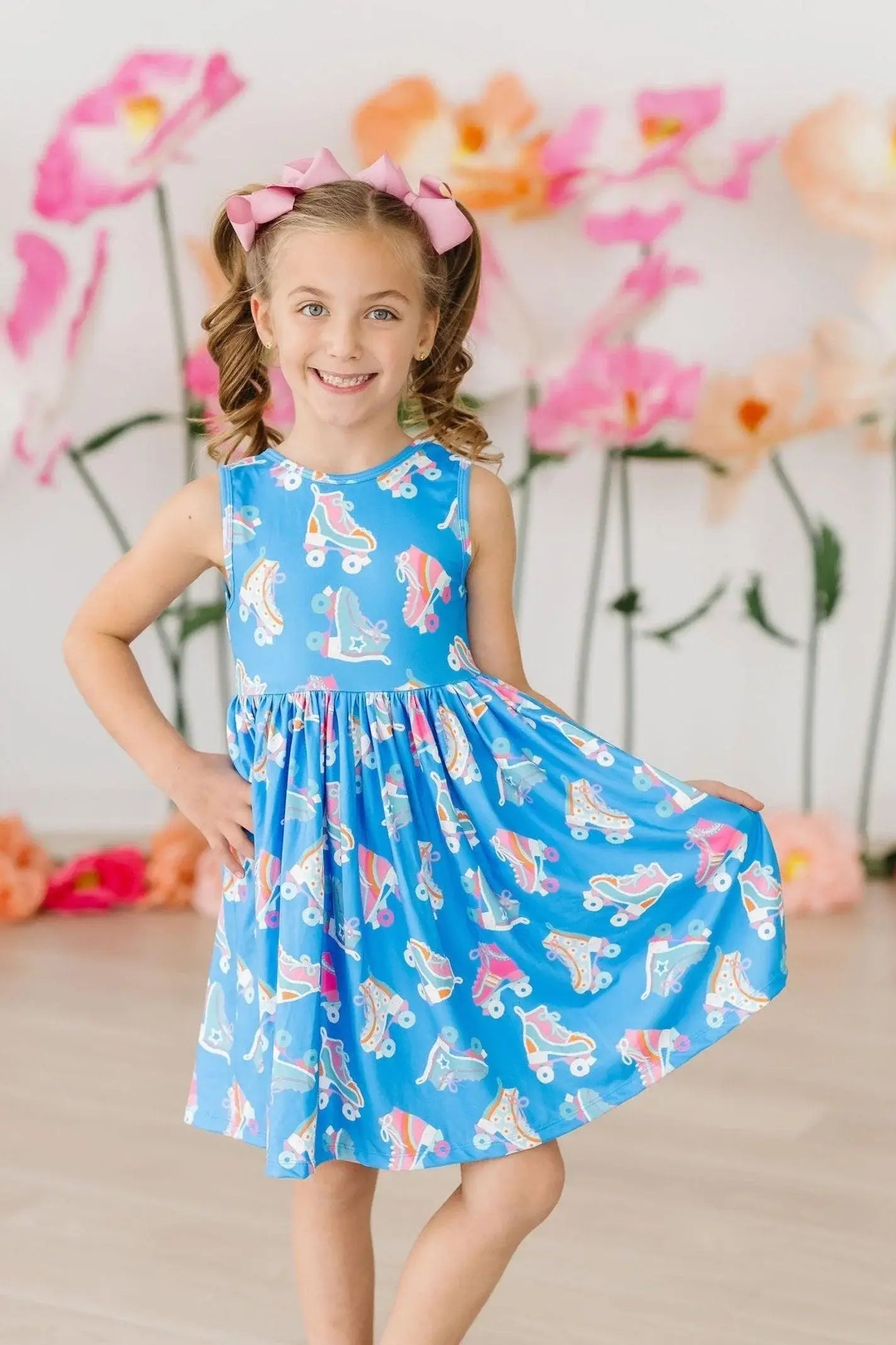 Let the Good Times Roll Tank Twirl Dress - Mila & Rose ® - Flyclothing LLC