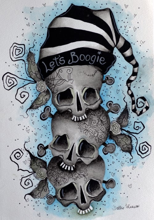 Black Market Art Company Let& Boogie Print
