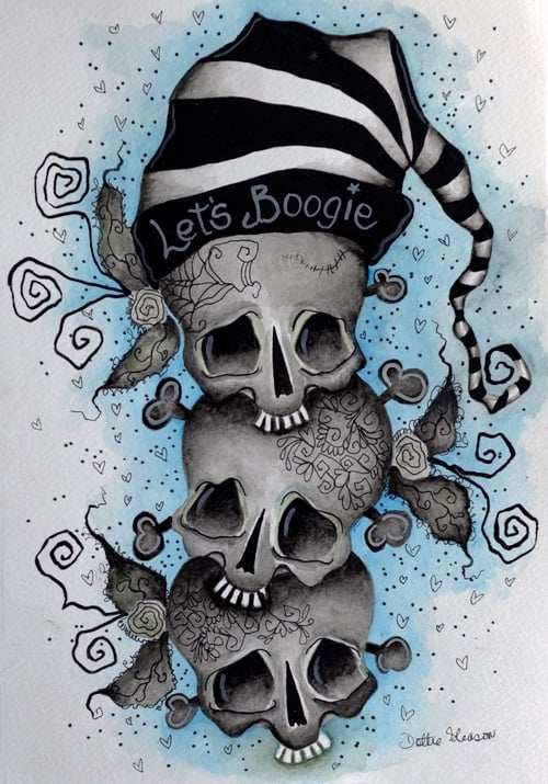 Black Market Art Company Let& Boogie Print - Black Market Art Company - Flyclothing LLC