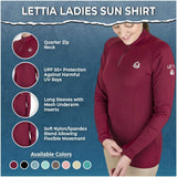 Lettia Ladies Shadow Sun Shirt - Breeches.com - Flyclothing LLC