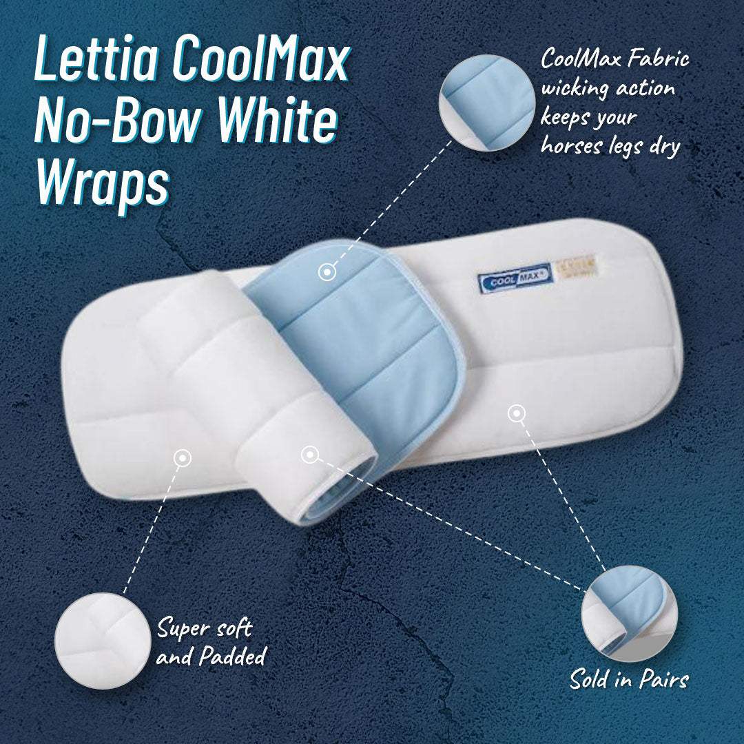 Lettia CoolMax No-Bow Wraps - Breeches.com - Flyclothing LLC