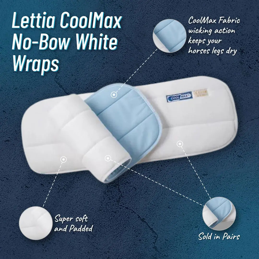 Lettia CoolMax No-Bow Wraps - Breeches.com - Flyclothing LLC