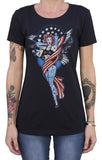 Black Market Art Company Liberty Women's Loose Neck T-Shirt