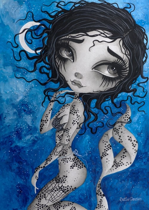 Black Market Art Company Life of a Mermaid Print