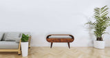Chestnut Circular TV Stand - Artisan Furniture - Flyclothing LLC