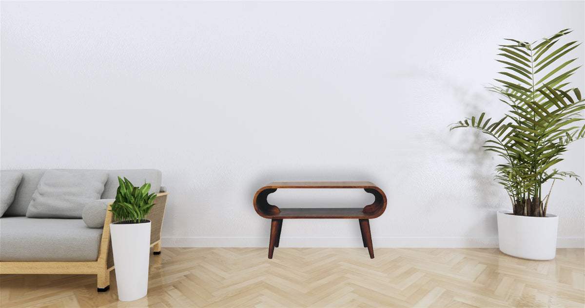 Open Chestnut Coffee Table - Artisan Furniture - Flyclothing LLC