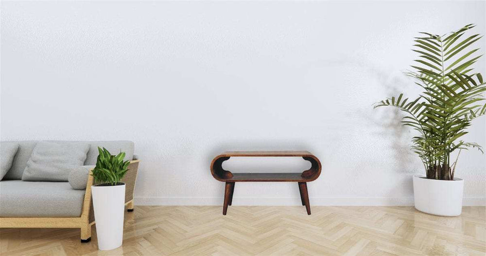 Open Chestnut Coffee Table - Artisan Furniture - Flyclothing LLC