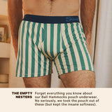 The Nantucket | Green Dock Stripe Boxers - Shinesty - Flyclothing LLC