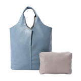 2PCS Reversible Metallic Tote and Pouch Bags - Madeline Love - Flyclothing LLC