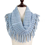 Mini Tube Fringe Scarf - Madeline Love - Flyclothing LLC