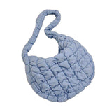 Quilted Puffer Tote Shoulder Bag - Madeline Love - Flyclothing LLC