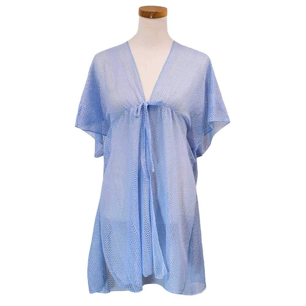 Solid Cover Up Kimono Poncho - Madeline Love - Flyclothing LLC