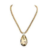 Teardrop Pendant Bling Necklace - Madeline Love - Flyclothing LLC