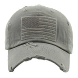 American USA Flag Vintage Baseball Cap - Madeline Love - Flyclothing LLC