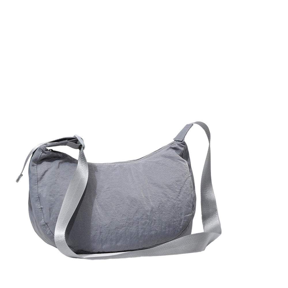 Solid Nylon Sling Bag Crossbody Bag - Madeline Love - Flyclothing LLC