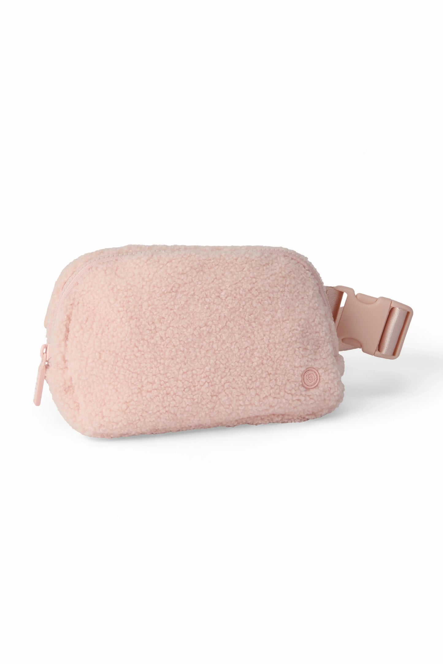 Light Pink Fleece Belt Bag - Mila & Rose ® - Flyclothing LLC
