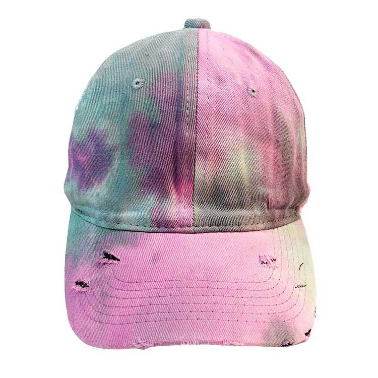 Tie Dye Vintage Baseball Cap - Madeline Love - Flyclothing LLC
