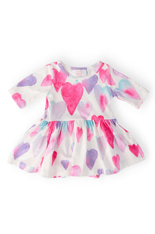 Light Hearted 3/4 Sleeve Twirl Bodysuit - Mila & Rose ® - Flyclothing LLC