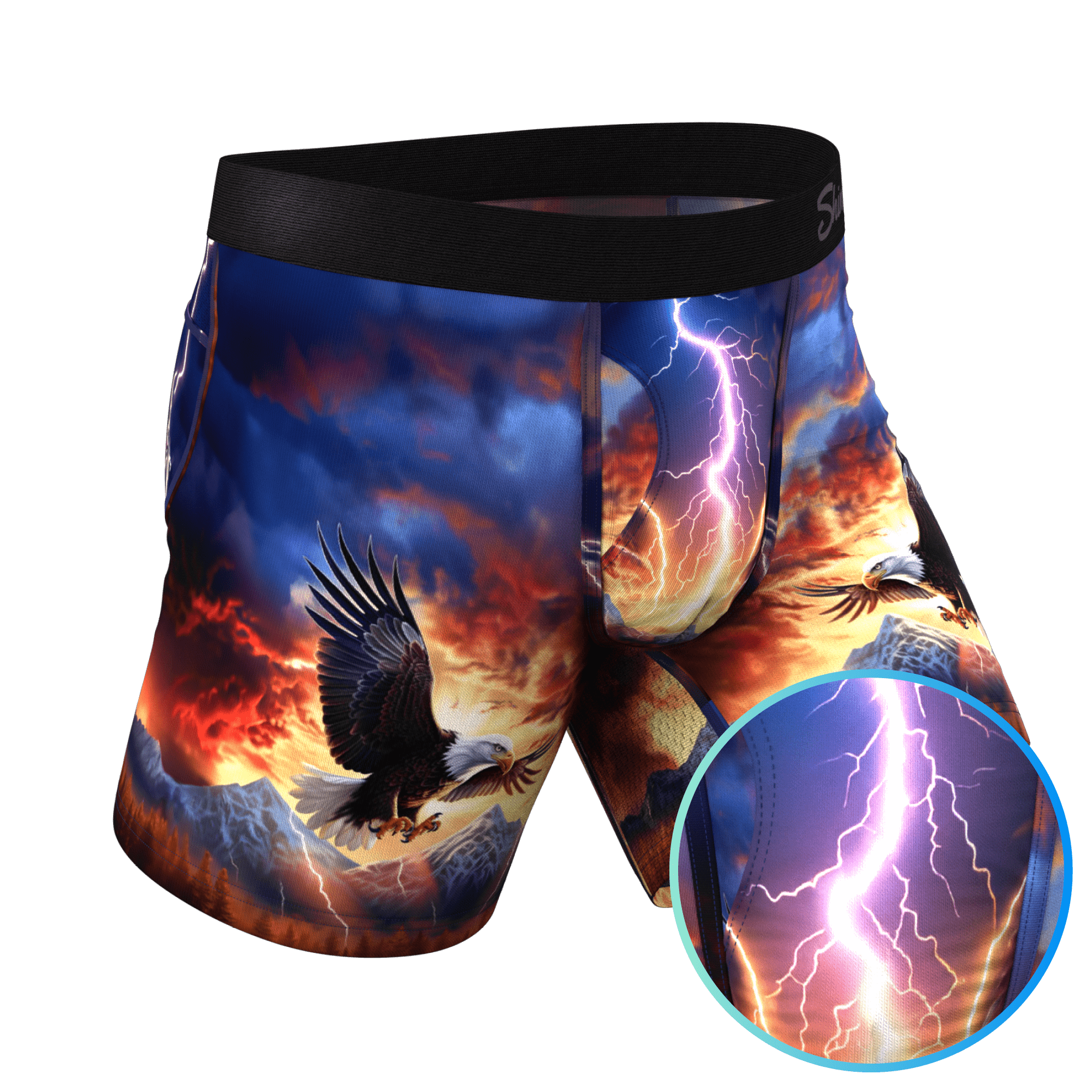 The Lightning Rod | Eagle Lightening paradICE™ Cooling Ball Hammock® Underwear - Shinesty