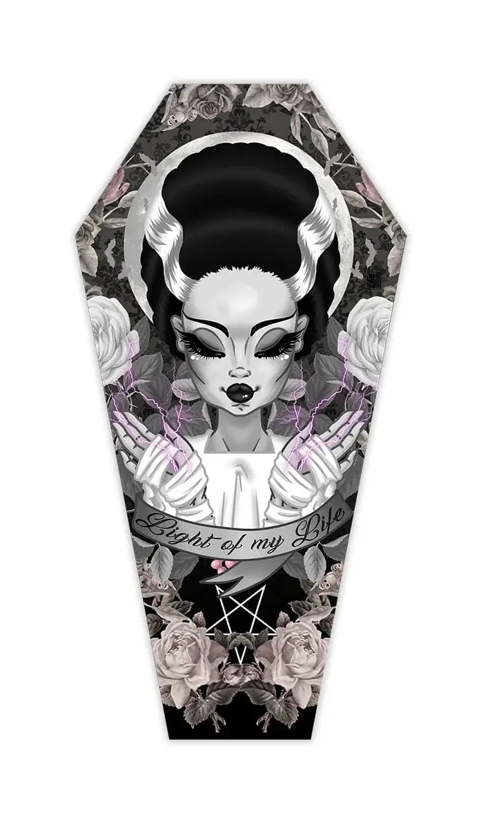Black Market Art Company Light of My Life & Stretched Canvas Coffin Print - Black Market Art Company - Flyclothing LLC