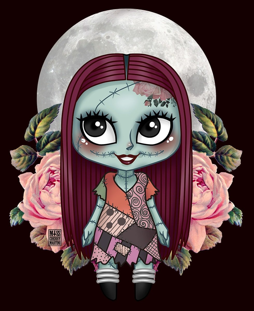 Black Market Art Company Lil Sally Print